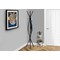 Monarch Specialties Coat Rack, Hall Tree, Free Standing, 3 Hooks, Entryway, 72"H, Bedroom, Metal, Black, Contemporary I 2051 - alternate 3